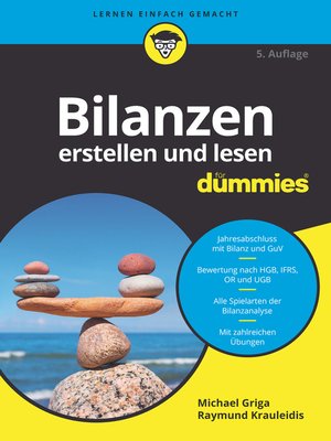 cover image of Bilanzen erstellen und lesen f&uuml;r Dummies
